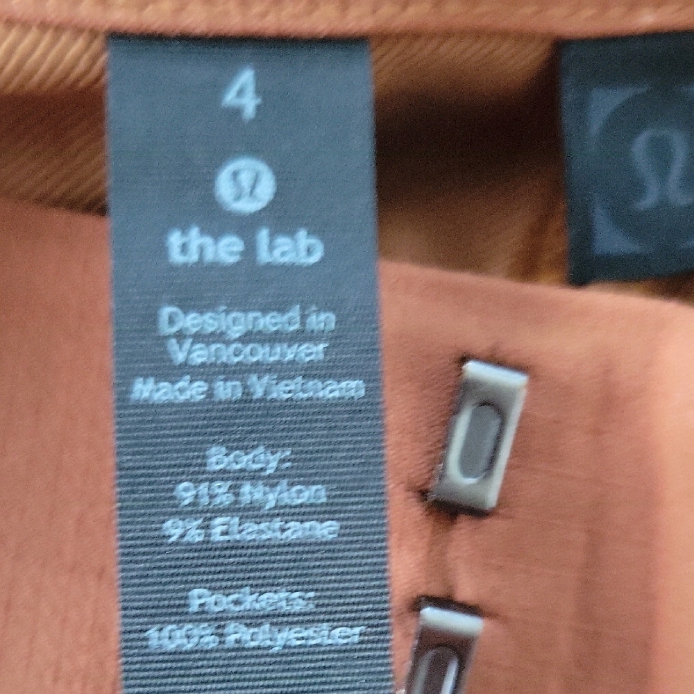 Lululemon Lab Reykur Rust Sable Cargo Pants - 4 - Picture 10 of 13